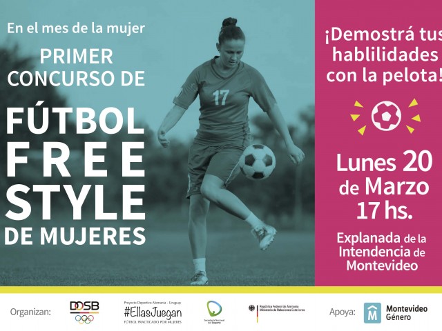 Primera Muestra de Fútbol Free Style de Mujeres