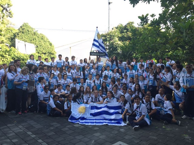 Resultados de Uruguay en el segundo día de competencia, de los Juegos Sudamericanos Escolares.