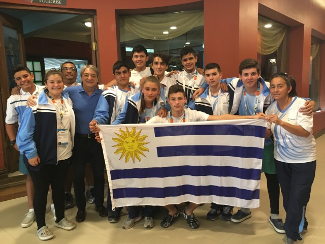Atletismo logro el primer ORO para Uruguay en los Juegos Sudamericanos Escolares.