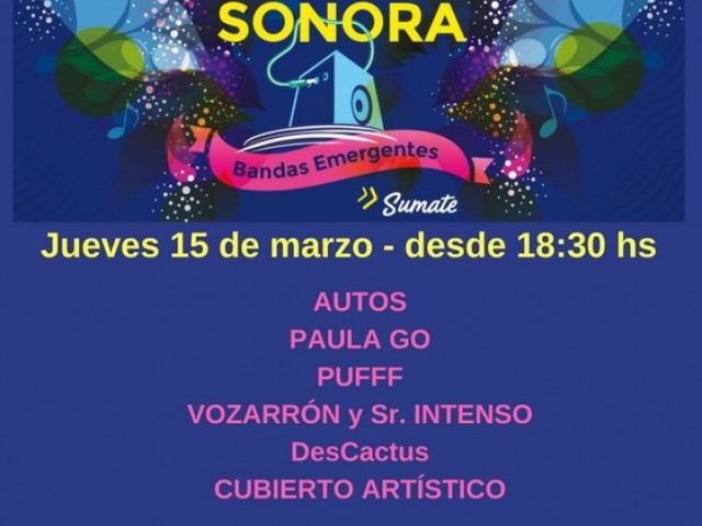 Encuesta 15 de marzo- ARENA SONORA- Bandas Emergentes.