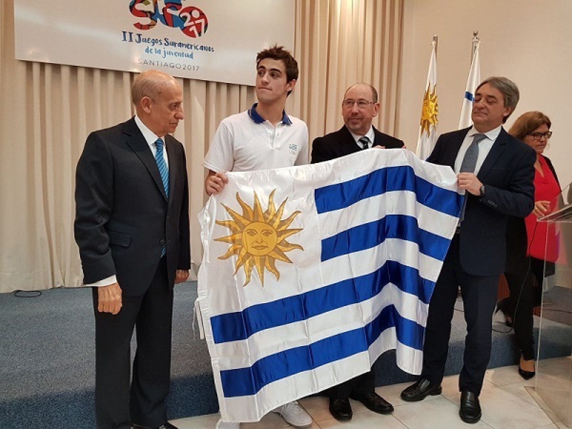 60 atletas representarán a Uruguay en la “II edición de los Juegos Suramericanos de la Juventud”.