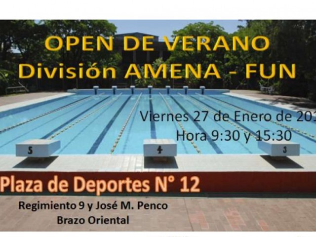 Open de Natación de Verano en Plaza 12 