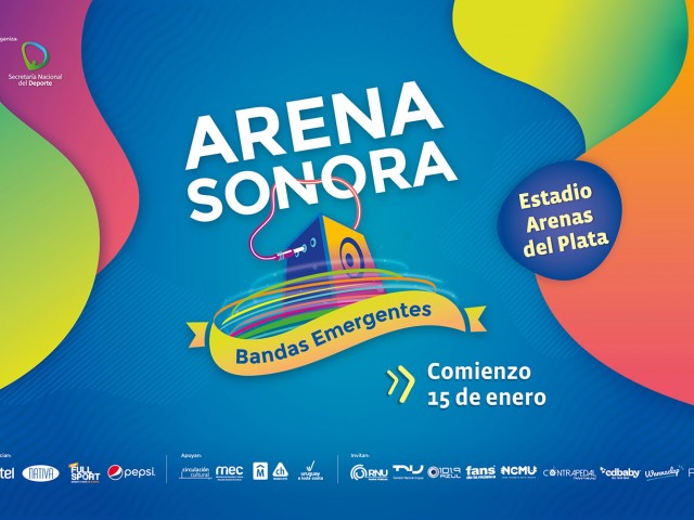 Colonia, Lavalleja, Montevideo, San José, Rivera y Rocha presentes en "Arena Sonora"