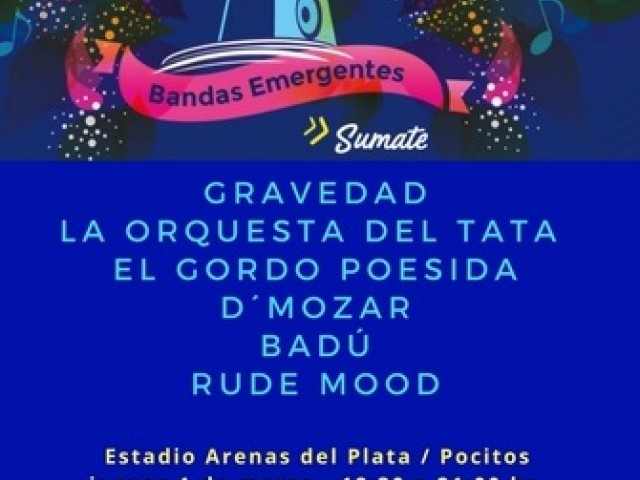 Encuesta 1°de Marzo-ARENA SONORA-Bandas Emergentes.