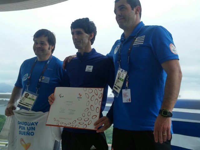 Henry Borges y Gonzalo Dutra debutaron en los Juegos Paralímpicos.